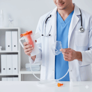 Best Disposable Nebulizer Oxygen Face Mask with Tubing