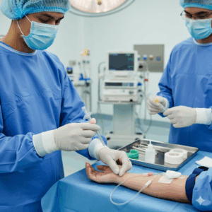 Best Disposable Wing Type IV Cannula with Injection Port