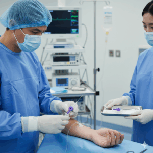 Best Quality Disposable 26g IV Cannula with Injection Port