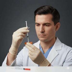 Disposable 1 ml Syringe Insulin