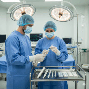 Disposable Good Quality 2 Parts Plastic Luer Slip Syringe