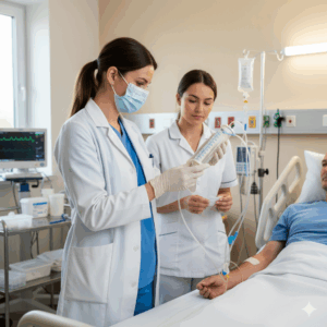 Disposable High Quality 110ml Infusion Set with Burette