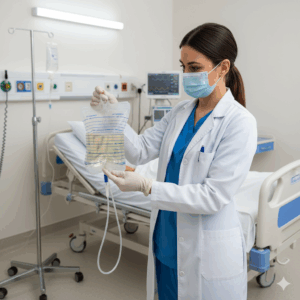 High Quality 2000ml Adult Portable Urine Drainage Bag