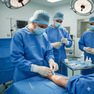 High Quality 24G Intravenous Cannula With Injection Needle