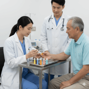 High Quality Disposable Pressure Activated Safety Lancets