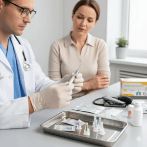 High Quality Disposable Safety 33G Insulin Pen Needles