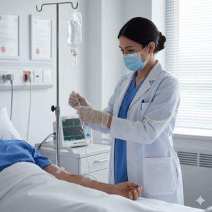 High Quality Medical Disposable IV Infusion Giving Set