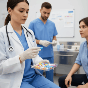 High Quality Plastic Sterile Safety Blood Collection Lancet