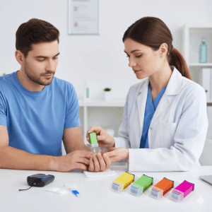 High Quality Pressure Activated Safety Blood Lancets