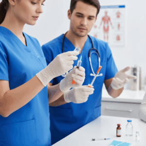 High Quality Professional Insulin Syringe with Orange Cap