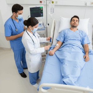 High Quality Sterile IV Infusion Giving Set with Regulator