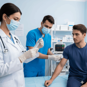 Professional 2 Part Disposable 10ml Syringe with Needle