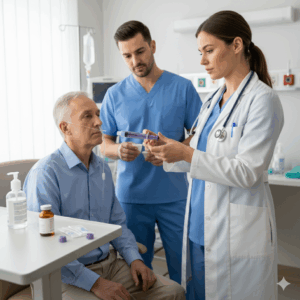 Professional Best Quality Medical 100ml Enteral Enfit Syringe