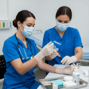 Professional Disposable Blood Collection Needle with Holder