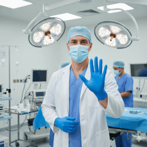 Professional Disposable Protective Nitrile Medical Gloves