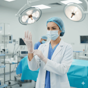Professional Disposable Sterile Latex Examination Glove