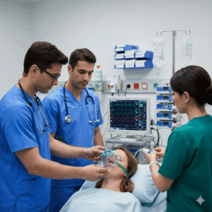 Professional Disposable Surgical PVC Anesthesia Mask