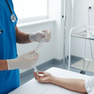 Professional High Quality 5ml Two Parts Disposable Syringe