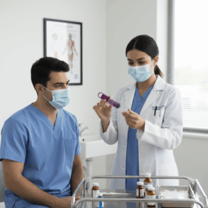 Reliable Best Quality Irrigation Thumb Control Ring Syringe