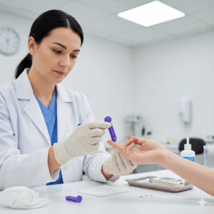 Reliable High Quality 30g Twist Top Steel Blood Lancet