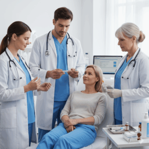 Reliable High Quality Auto Disable 3 Parts Disposable Syringe