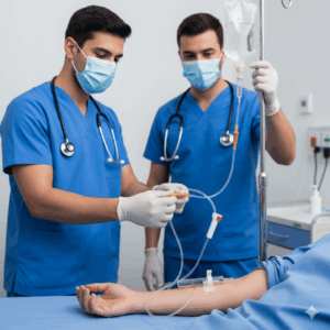 Reliable High Quality Blood Transfusion Set with Needles