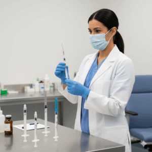 Reliable High Quality Disposable 0.4ml Auto Disable Syringe