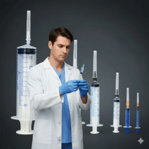 Reliable Professional 50ml Disposable Veterinary Syringes