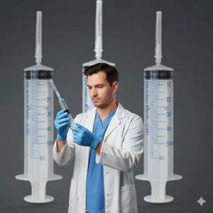 Reliable Professional Dog Cat Plastic Veterinary Syringe