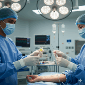 Reliable Professional Infusion Needle with Wing Injection Port