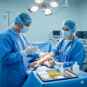 Reliable Stainless Steel Disposable Veterinary Syringe Needle