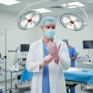 Wholesale Professional Disposable Purple Nitrile Glove