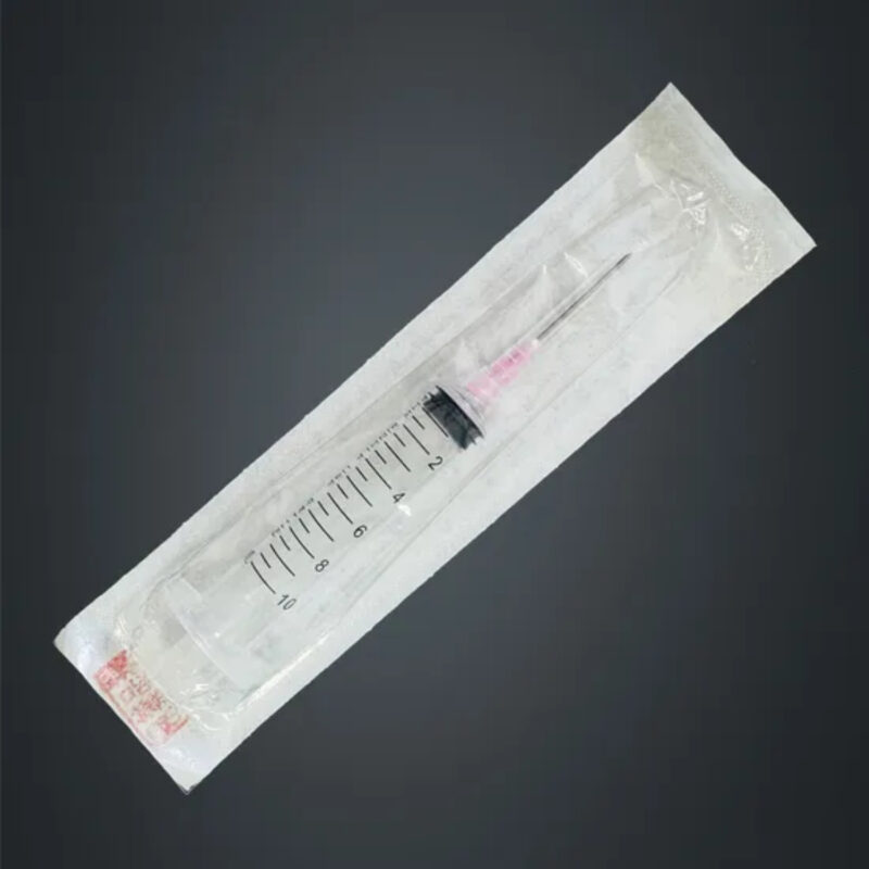 High Quality Disposable 10ml Luer Lock Syringe with Needle - Image 2