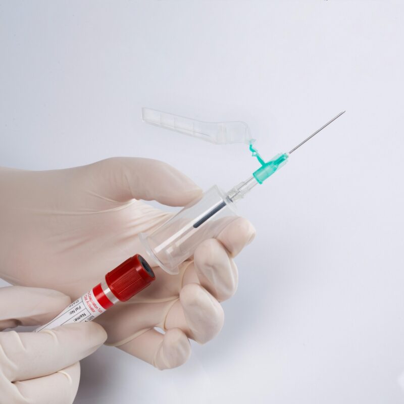 Disposable Blood Collection Needle with Holder