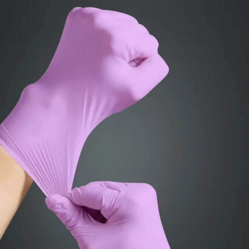 Purple Nitrile Glove