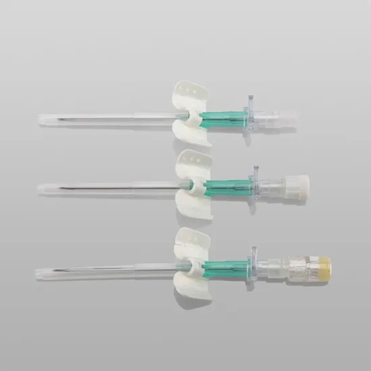 IV Cannula with Wings and Injection Port