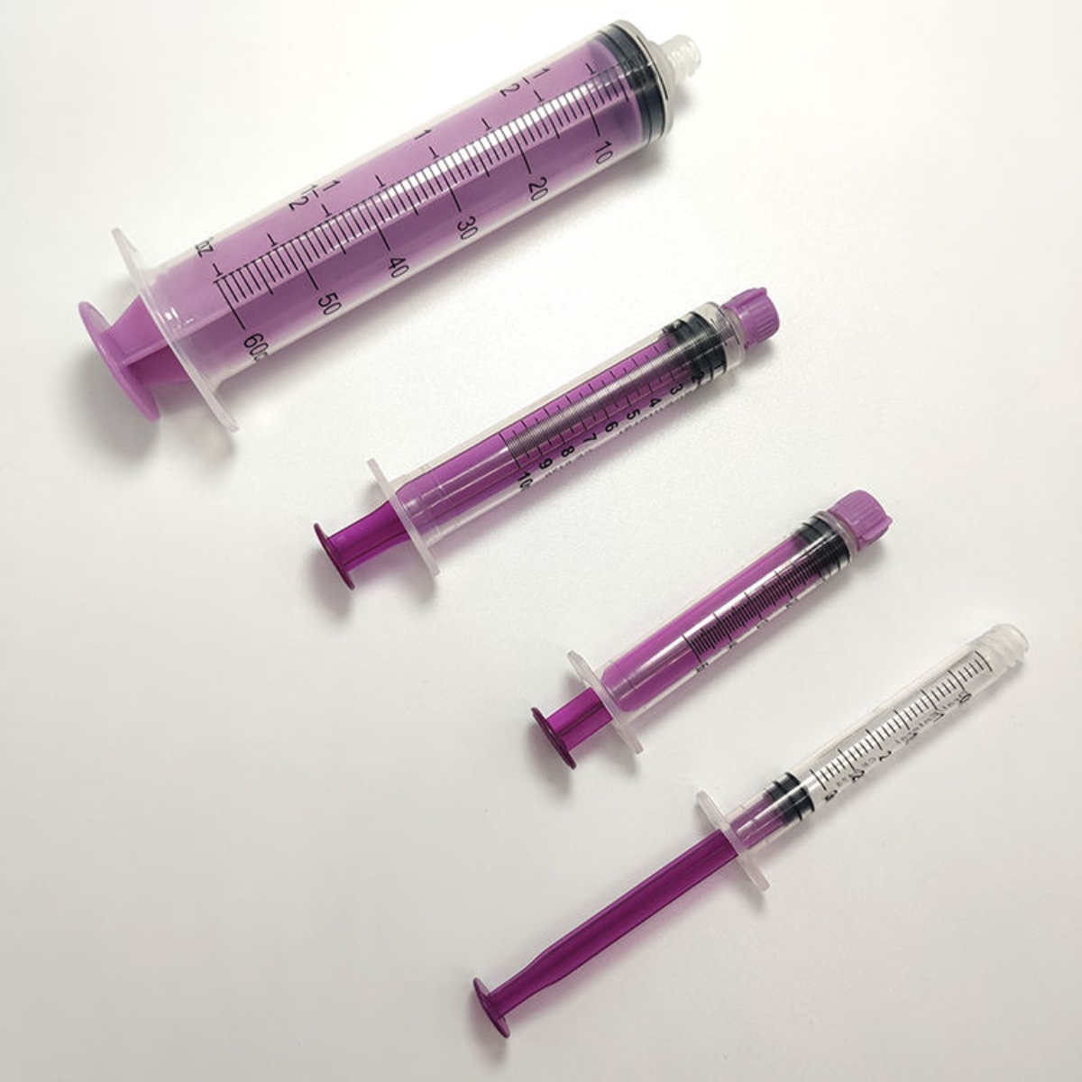 Best Quality 60ml PVC Disposable Medical Enteral Syringe - Image 3