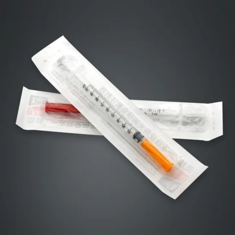 Best Quality Disposable Plastic 0.5ml-1ml Insulin Syringe - Image 4