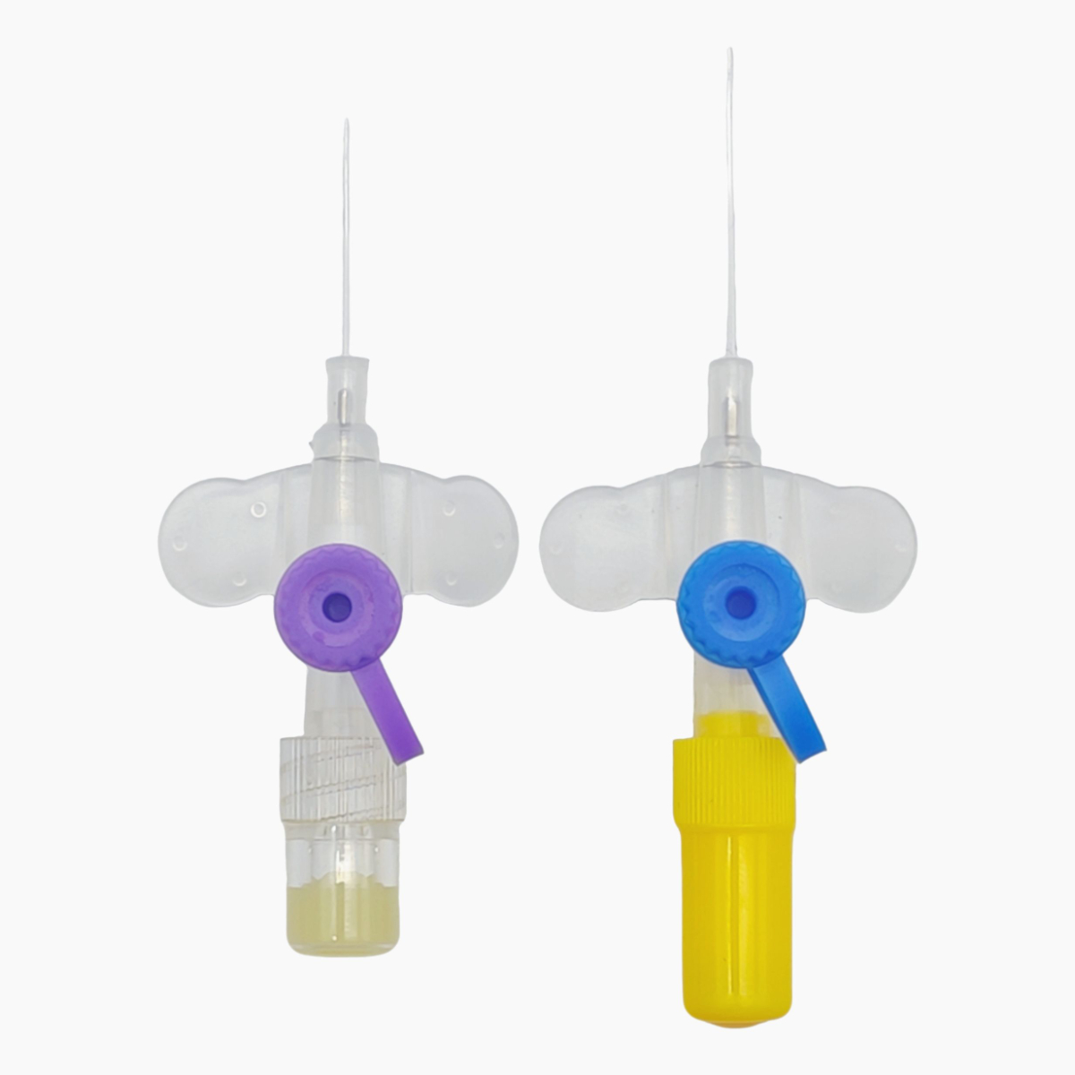 IV Cannula with Flexible Wings