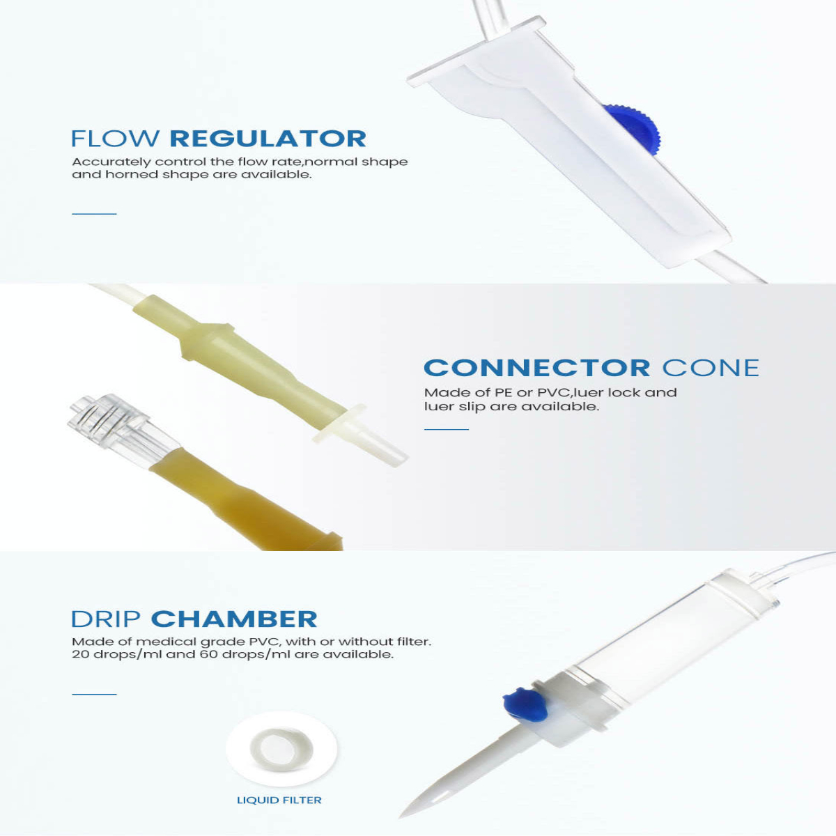 High Quality Disposable Sterile Infusion Set with Needle - Image 3