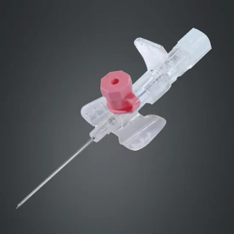 IV Cannula with Fixed Wing