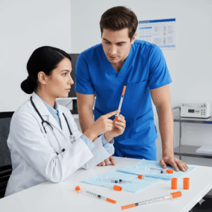 Best Quality Disposable 1ml Insulin Syringe with Needle