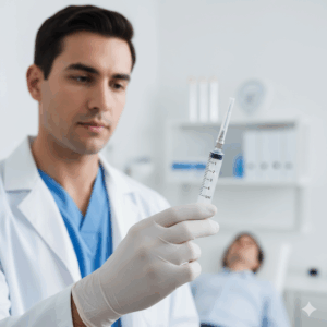 Best Quality Disposable 20cc Three Parts Syringe with Needle