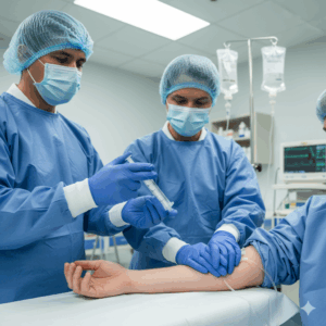 Best Quality Dual Luer Lock 55ml Auto Disable Syringe