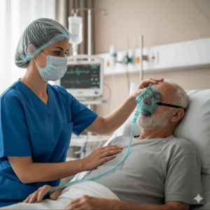 Best Quality Professional Adult Oxygen PVC Mask with Tubing