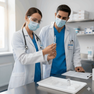 Best Quality Reliable Plastic 60ml Disposable Amber Syringe