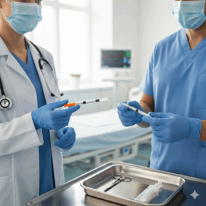 Best Quality U 100 Insulin Syringes with Fixed Needle