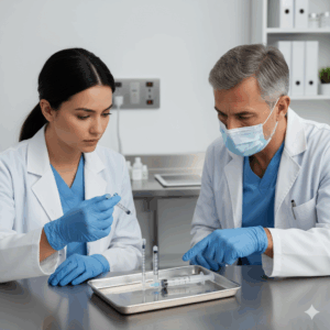 High Quality Disposable Luerlock 10ml Two Parts Syringe