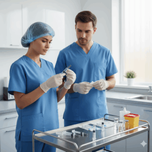 High Quality Disposable Transparent Prefilled Syringe