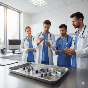 Professional Best Quality 1ml Prefilled Glass Syringes